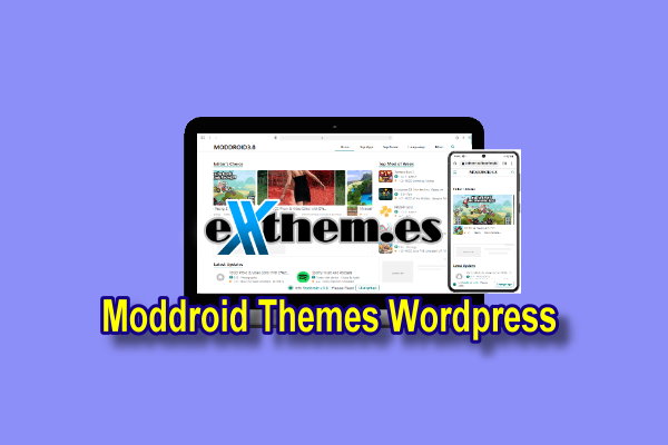 Moddroid – Modyolo WordPress Best Apk Themes with License Key by Exthemes Dev