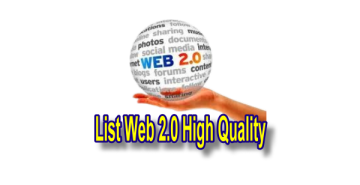 list web 2.0 high quality