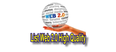 list web 2.0 high quality